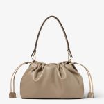 FENDI Mamma Baguette Large Dove gray nappa leather bag - Image 3